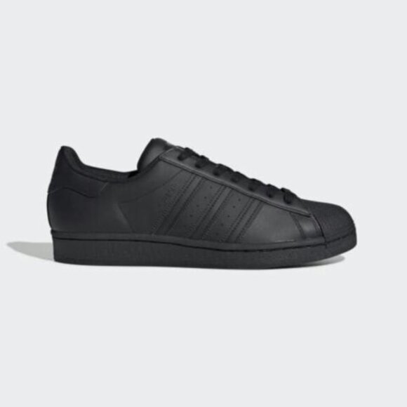 Adidas Superstar Low Mens Sportswear Shoes Black EG4957 NEW Multi Sz - Picture 2 of 9